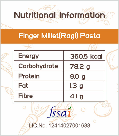 Finger Millet Pasta