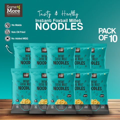 Instant Foxtail Millet Noodles - 60gms (Pack of 10)