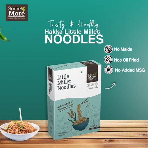Little Millet Hakka Noodles - 190gms