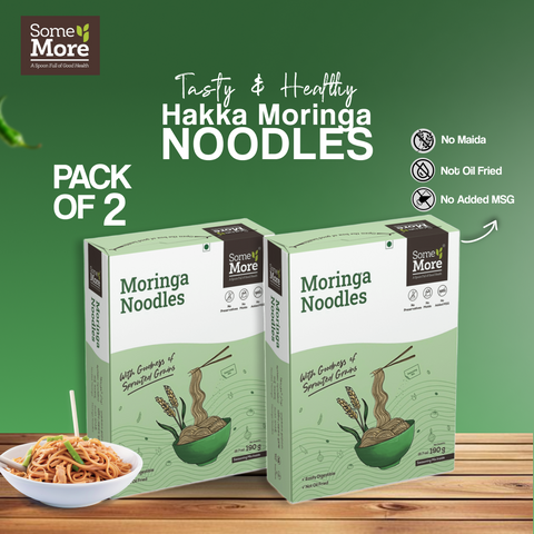 Moringa Hakka Noodles - 190gms (Pack of 2)