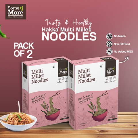 Multi Millet Hakka Noodles - 190gms (Pack of 2)