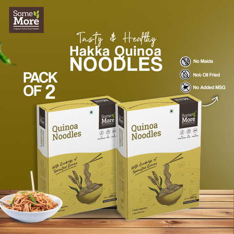 Quinoa Millet Hakka Noodles - 190gms (Pack of 2)