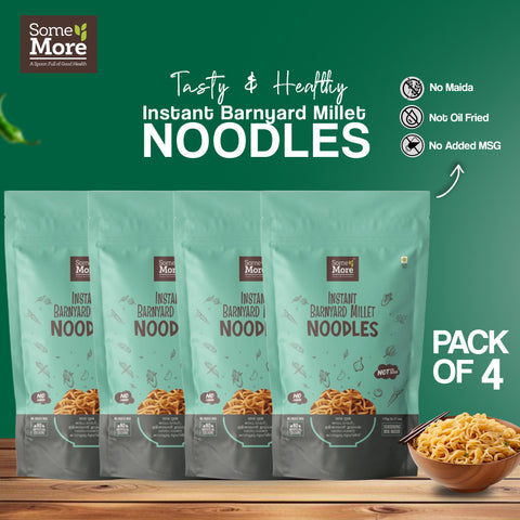 Instant Barnyard Noodles - 175gms (Pack Of 4)