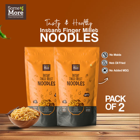 Instant Finger Millet Noodles - 175gms (Pack Of 2)