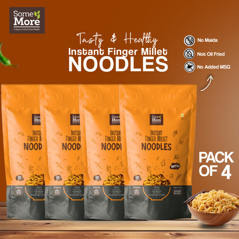 Instant Finger Millet Noodles - 175gms (Pack Of 4)