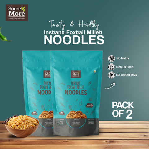 Instant Foxtail millet Noodles - 175gms (Pack Of 2)