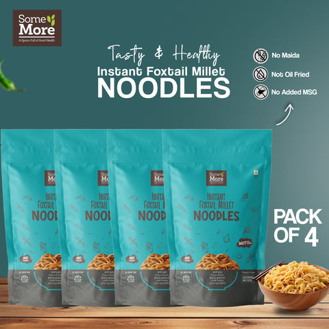 Instant Foxtail millet Noodles - 175gms (Pack Of 4)