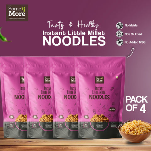 Instant Little Millet Noodles - 175gms (Pack Of 4)