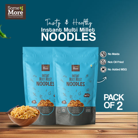 Instant Multi Millet Noodles - 175gms (Pack Of 2)
