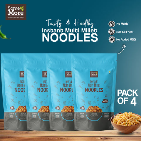 Instant Multi Millet Noodles - 175gms (Pack Of 4)