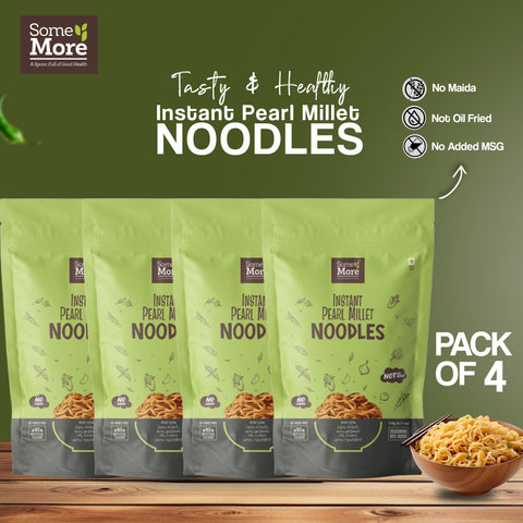 Instant Pearl Millet Noodles - 175gms (Pack Of 4)