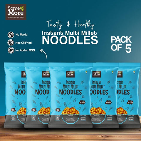 Instant Multi Millet Noodles - 60gms (Pack of 5)