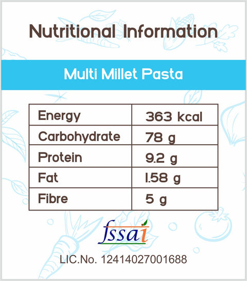 Multi Millet pasta