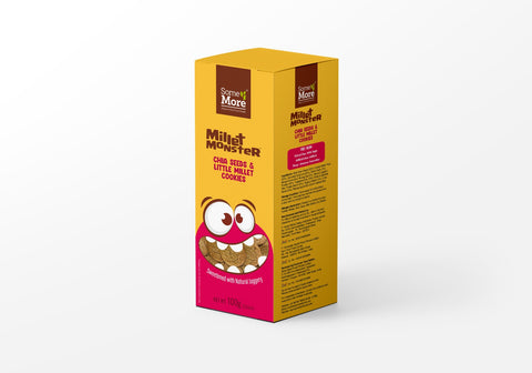 Chia Seeds & Little Millet Cookies - 100gms