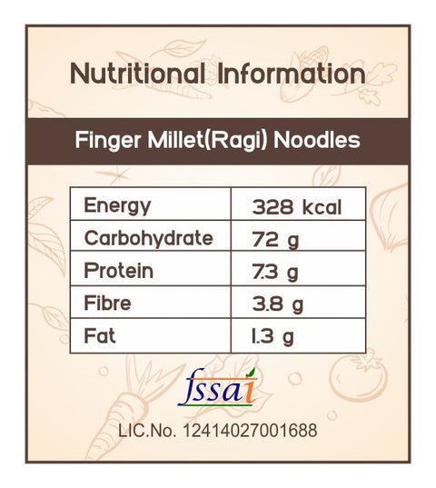 Instant Finger Millet Noodles